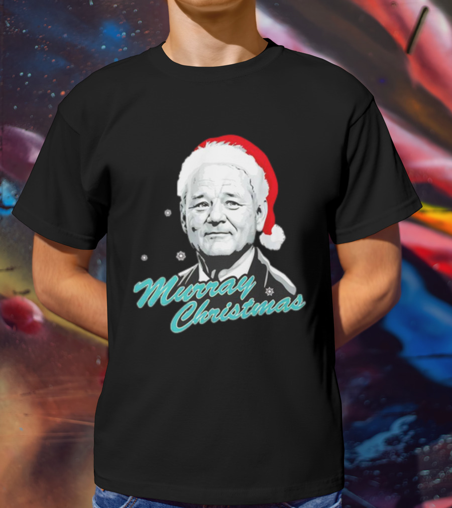 Murray Christmas Santa Hat Festive Holiday T-Shirt