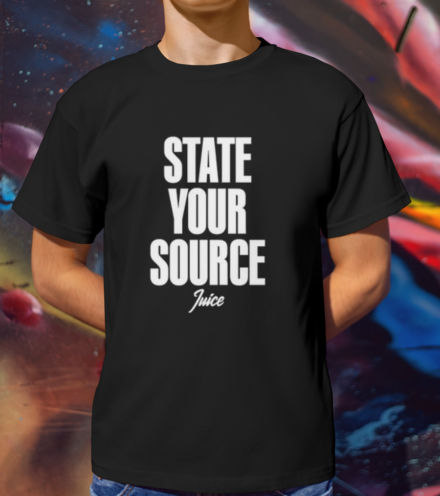 Jaylen Brown State Your Source Juice T-Shirt