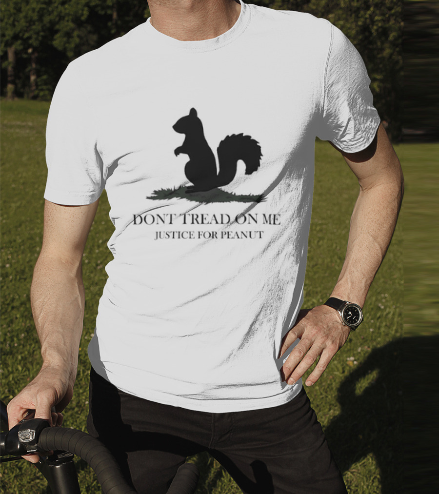 Justice For Peanut Dont Tread On Me Squirrel T-Shirt