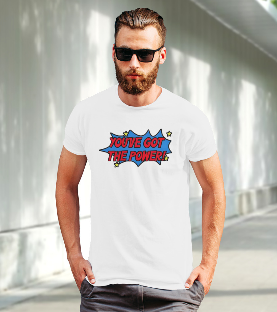 Monica You've Got The Power Comic Style Stars T-Shirt
