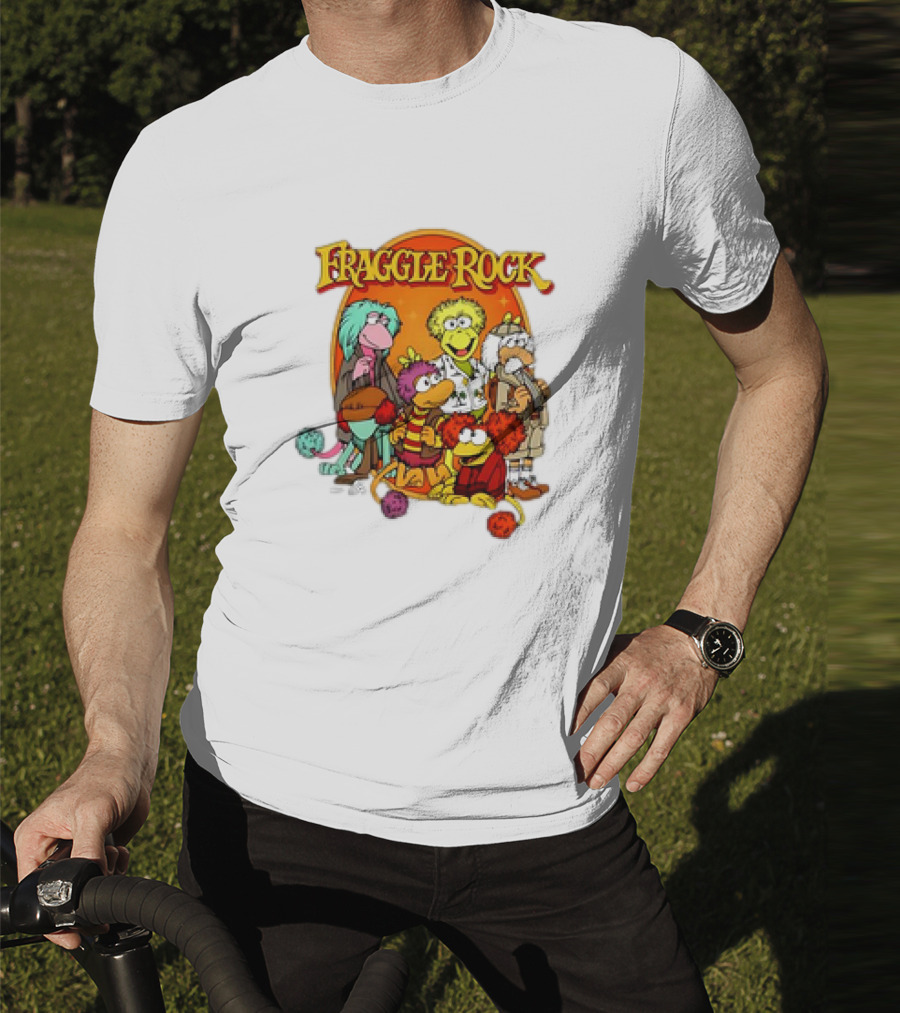 Fraggle Rock Group Cartoon Characters T-Shirt