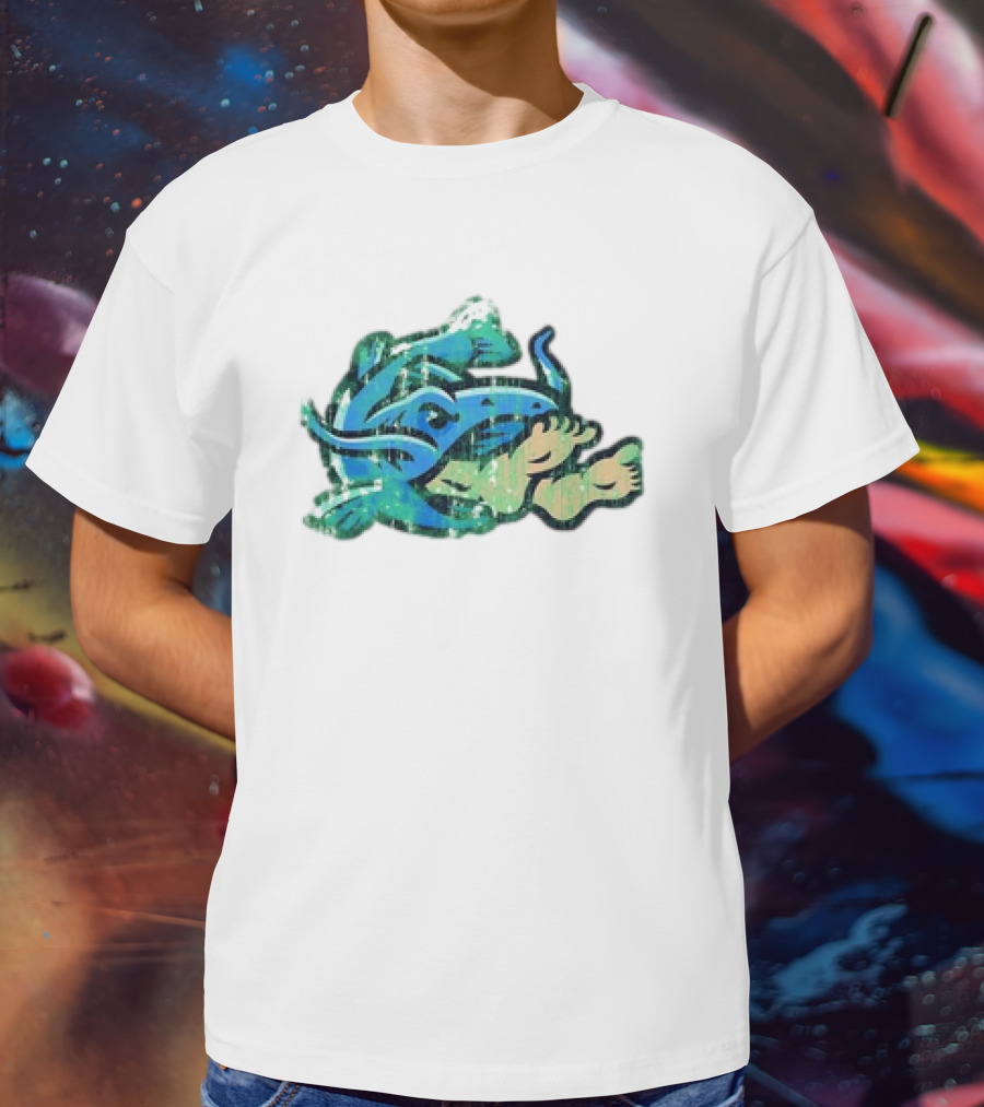 Noodlers Distressed Swimming Meme T-Shirt