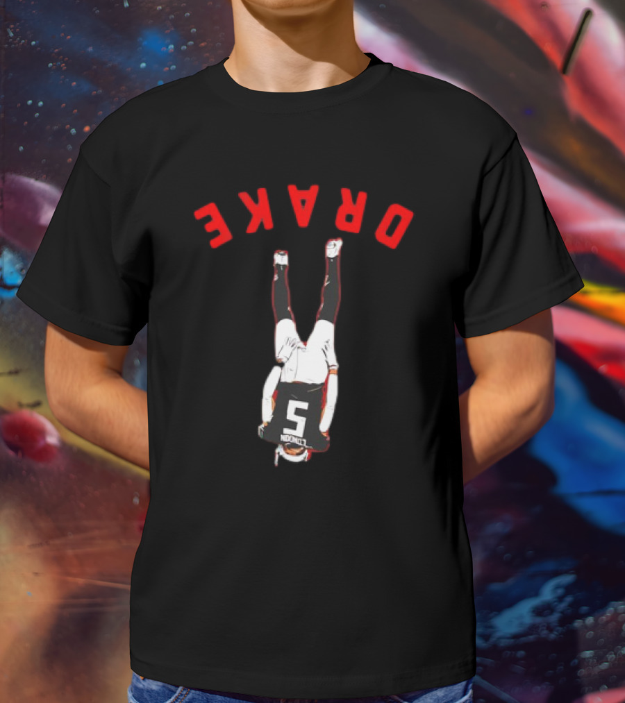 Atlanta Falcons Drake London Upside Down T-Shirt