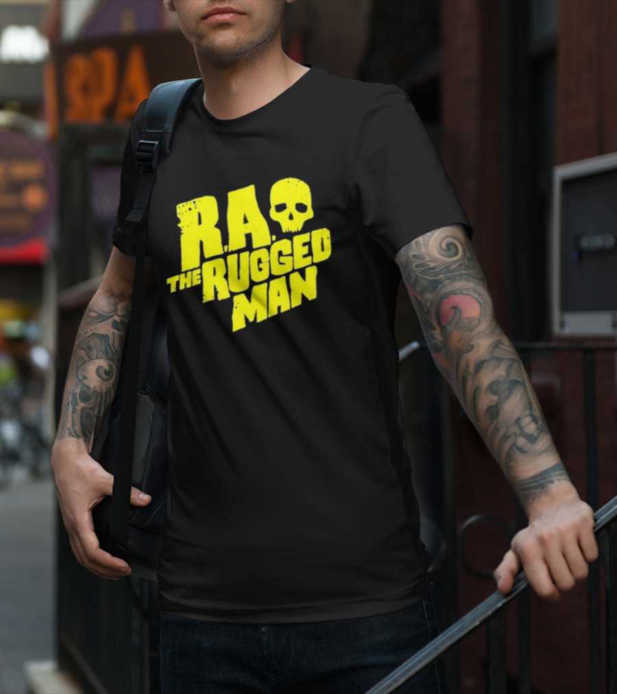 R.A. The Rugged Man Skull T-Shirt