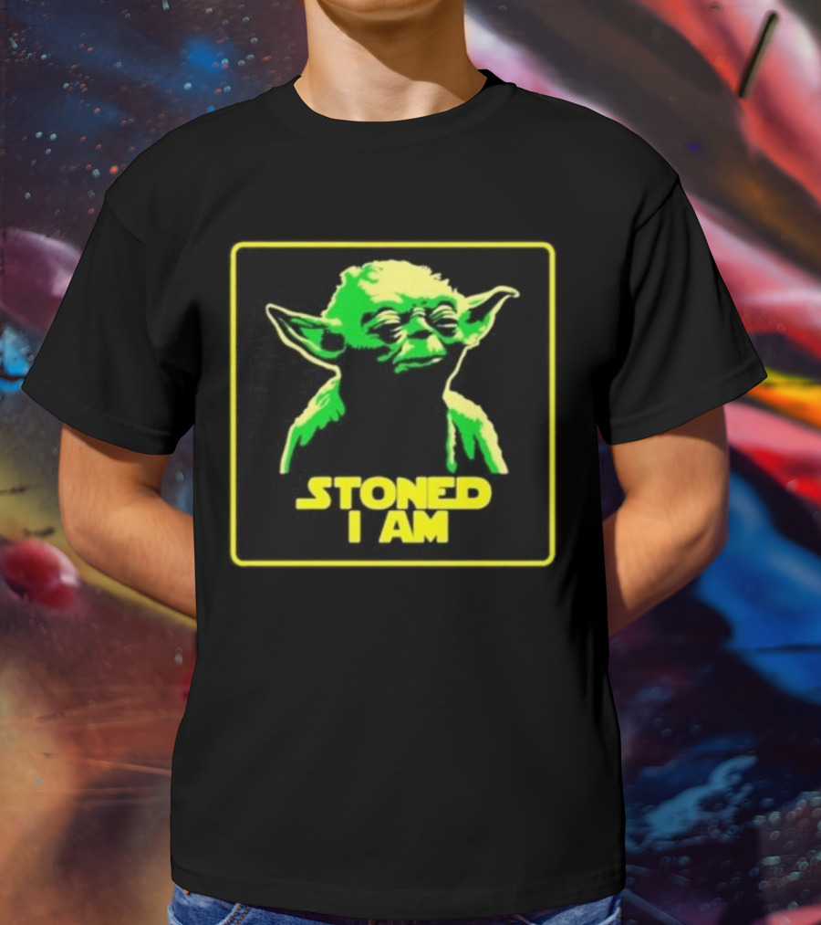 Star Wars Yoda Stoned I Am Jedi Master Meme T-Shirt