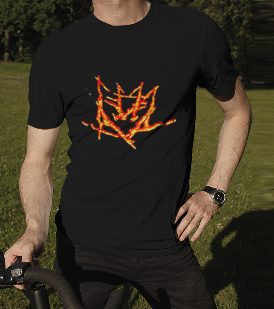 Transformers One Megatronus Brand Flame Emblem T-Shirt