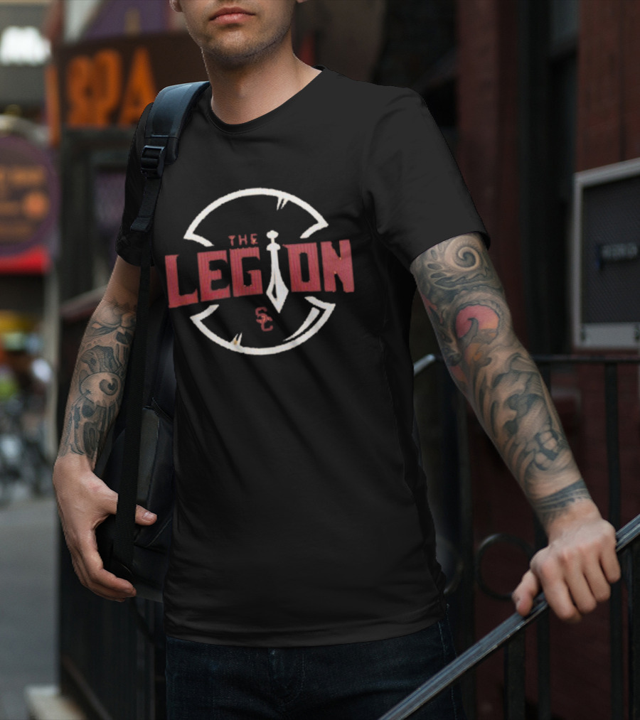 The Legion USC Trojans SC Sword Emblem T-Shirt