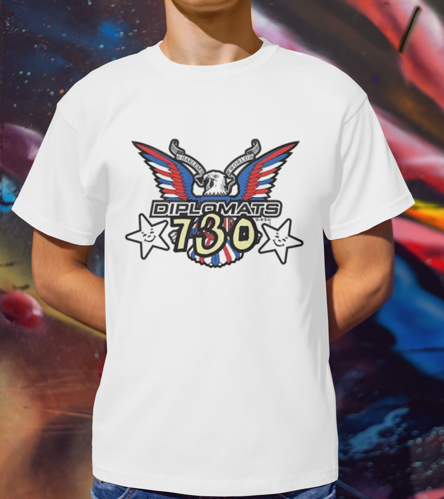 Diplomats 730 Harlem World Eagle Stars T-Shirt