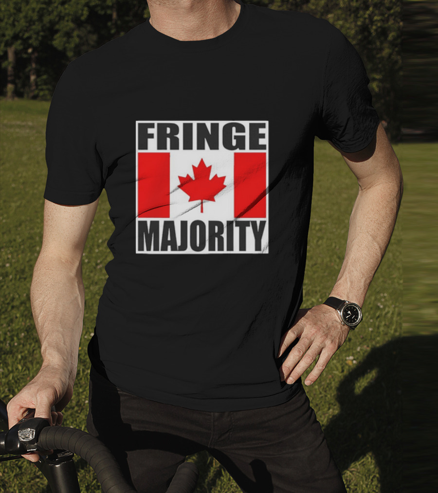 Fringe Majority Canada Flag Maple Leaf T-Shirt