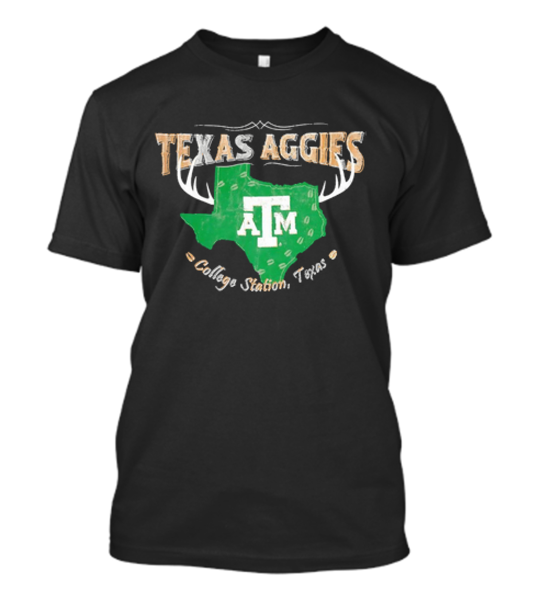 Texas Aggies A&M College Station Texas Deer Season T-Shirt