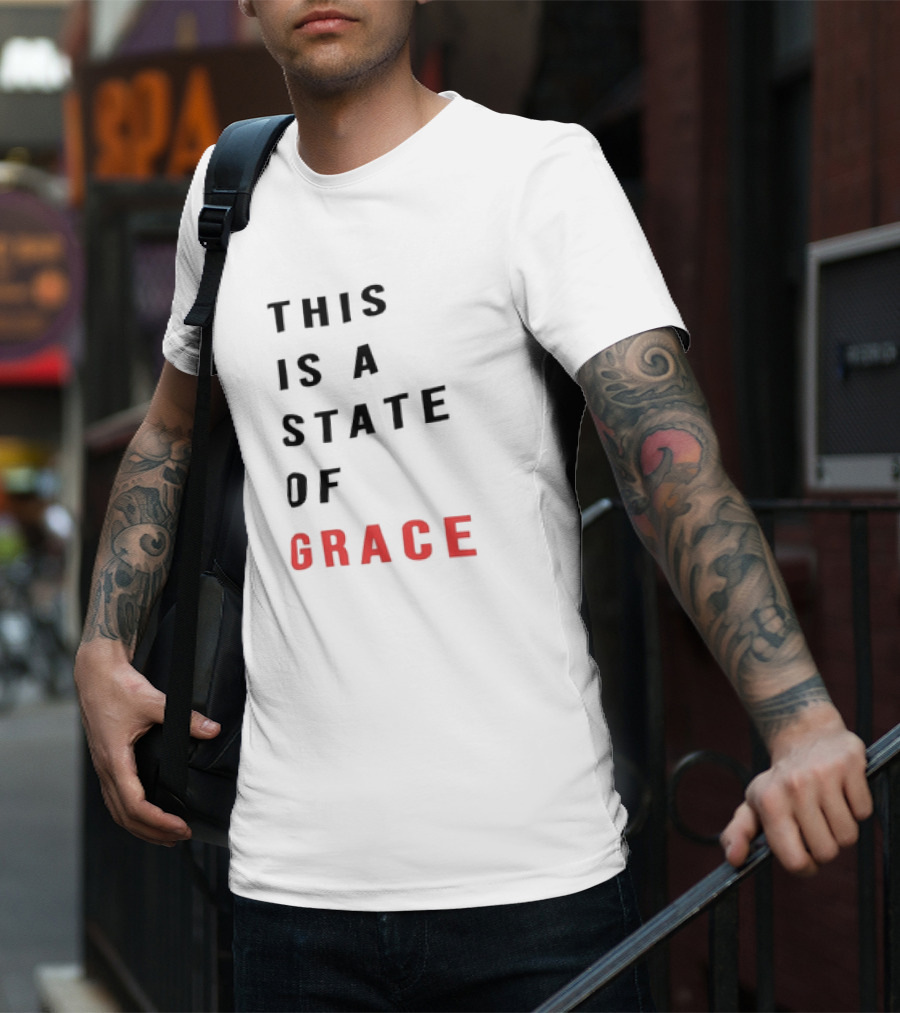 This Is A State Of Grace Taylor Swift Inspired Typography T-Shirt