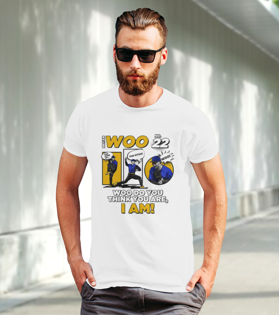 Bryan Woo No 22 The Pitch Woo Do You Think You Are I Am T-Shirt