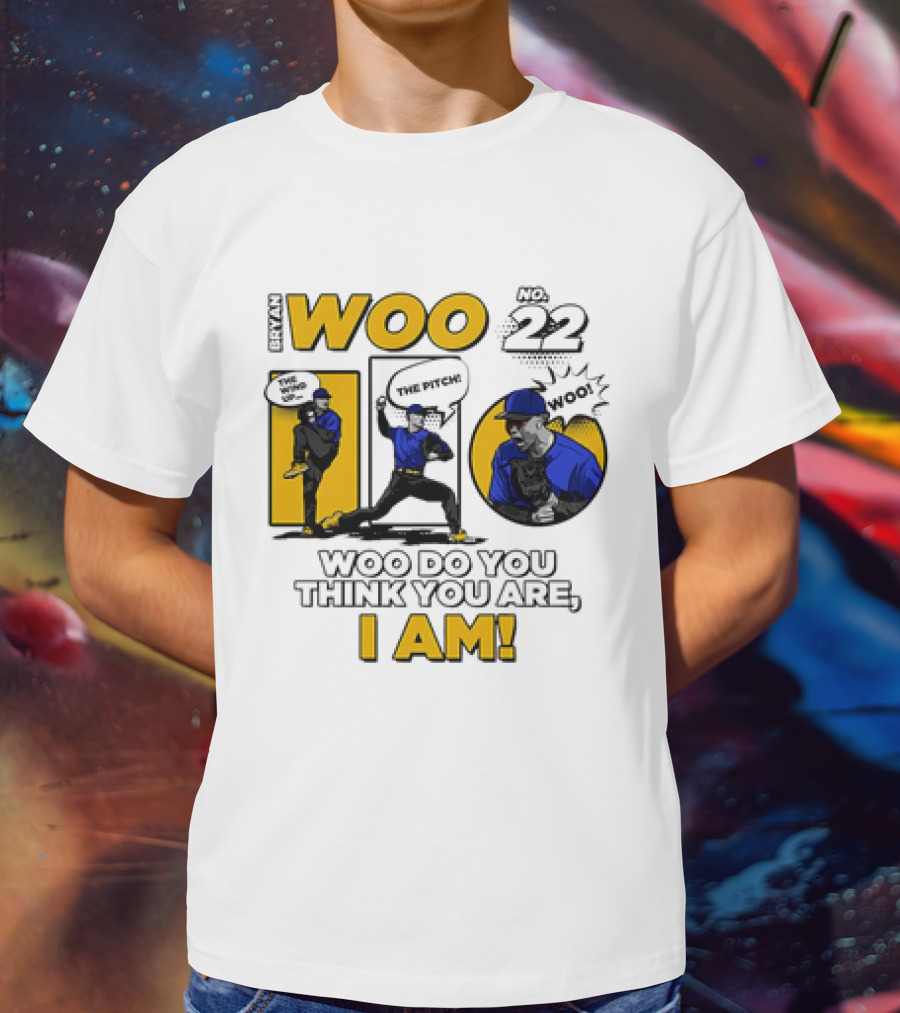 Bryan Woo No 22 The Pitch Woo Do You Think You Are I Am T-Shirt