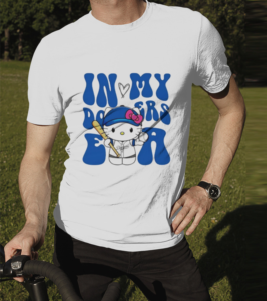 Hello Kitty Los Angeles Dodgers In My Dodgers Era T-Shirt