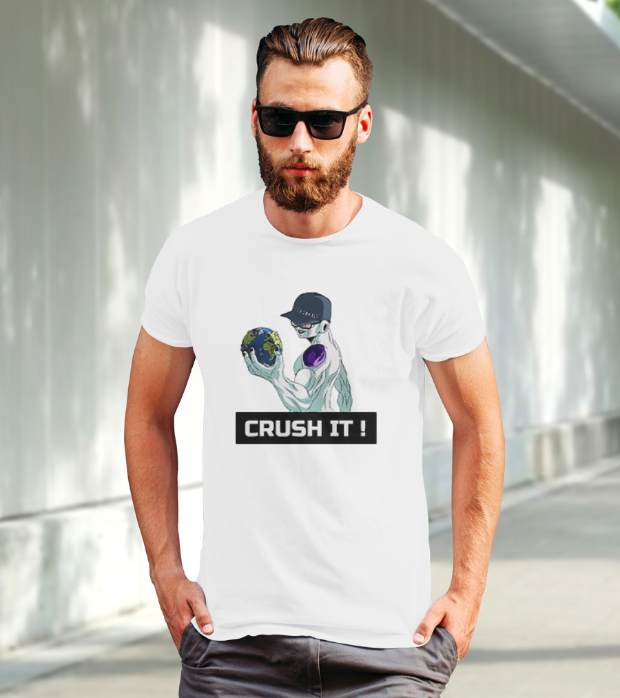 Geekdom101 Frieza Crush It World T-Shirt