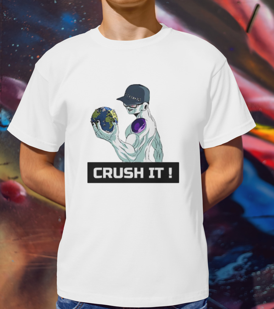 Geekdom101 Frieza Crush It World T-Shirt