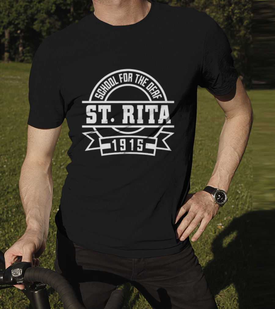 School For The Deaf St. Rita 1915 Retro T-Shirt
