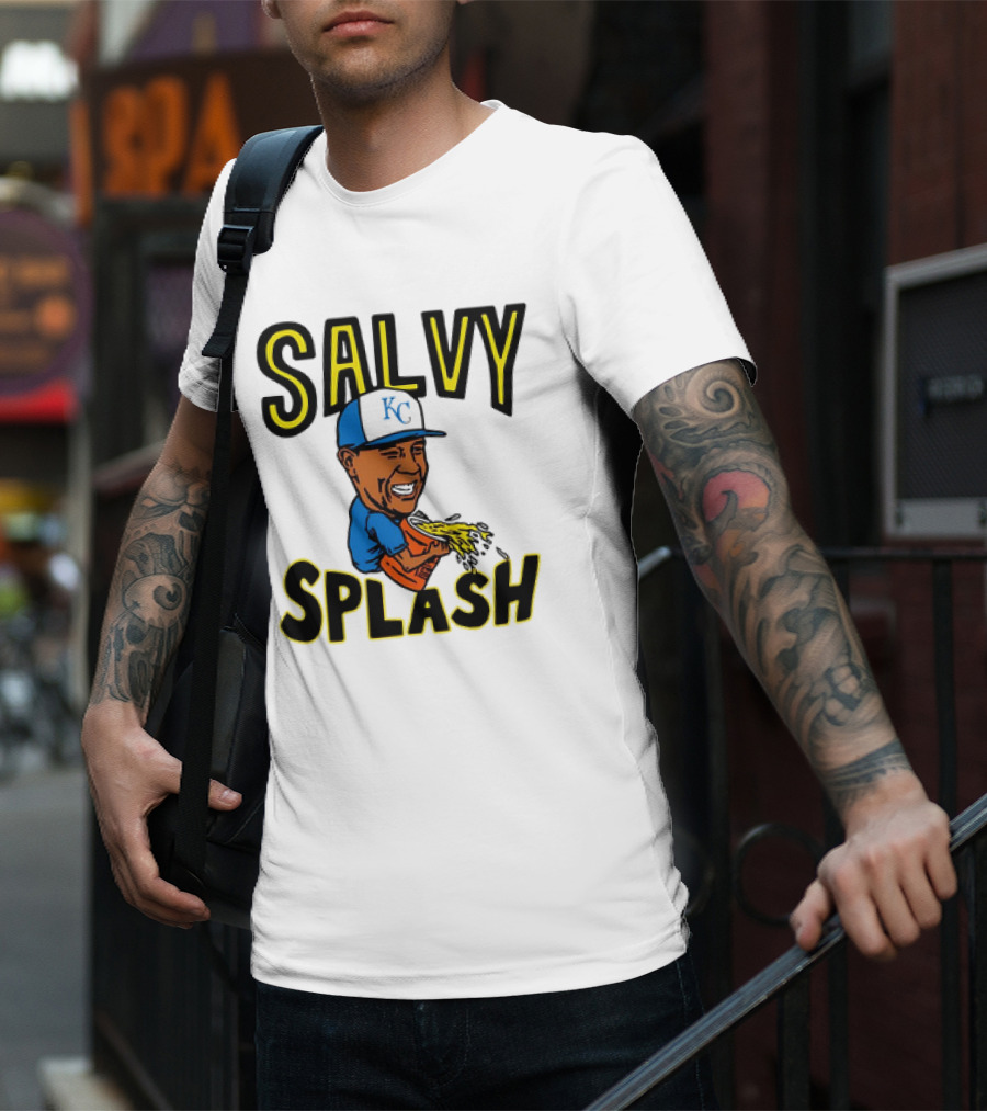 Salvy Splash KC Royals Salvador Johan Perez Player T-Shirt