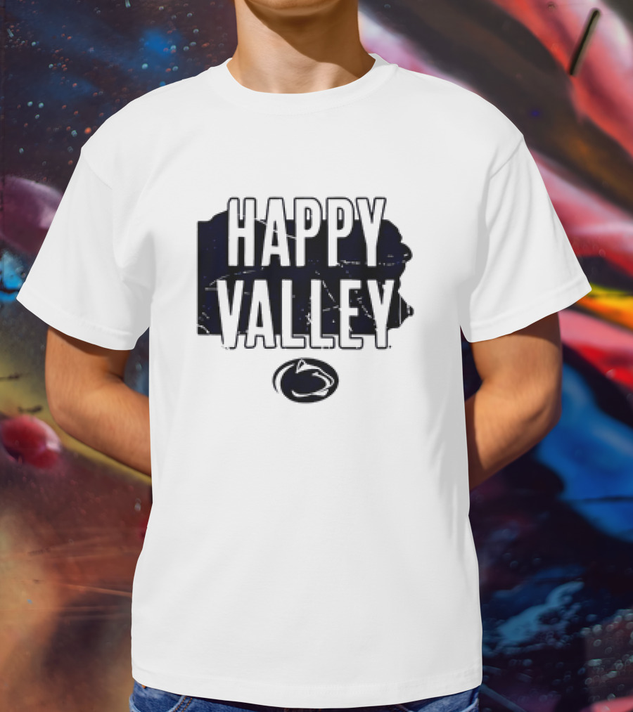 Happy Valley Penn State Nittany Lions Vintage Football T-Shirt