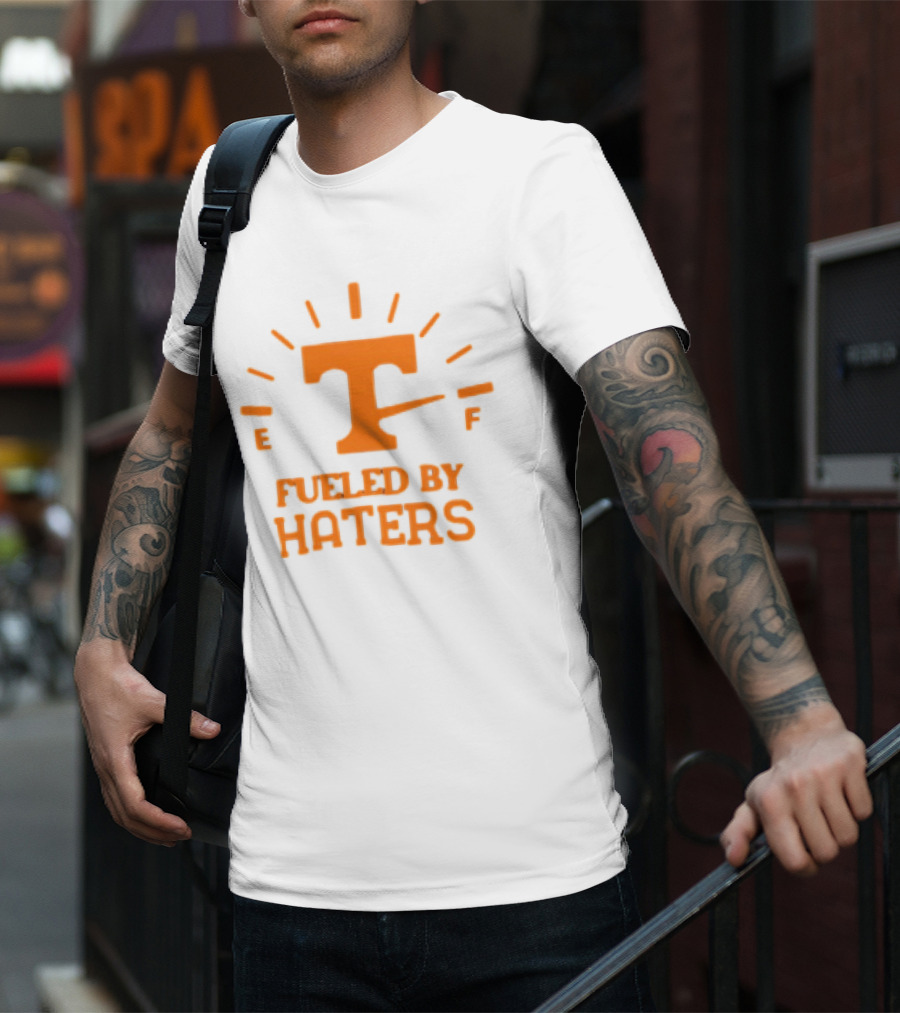 Tennessee Volunteers Fueled By Haters T Speedometer T-Shirt