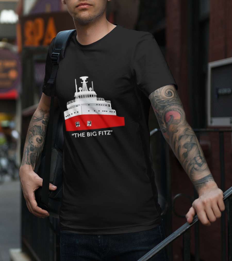 The Big Fitz Edmund Fitzgerald Nautical T-Shirt
