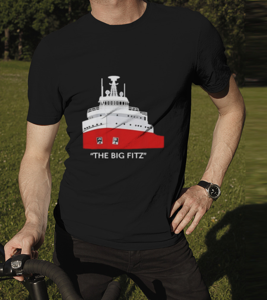 The Big Fitz Edmund Fitzgerald Nautical T-Shirt