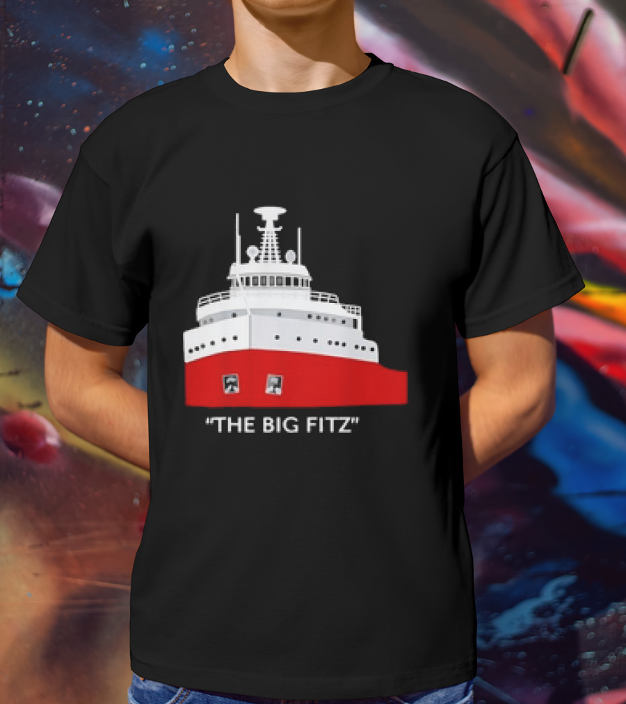 The Big Fitz Edmund Fitzgerald Nautical T-Shirt