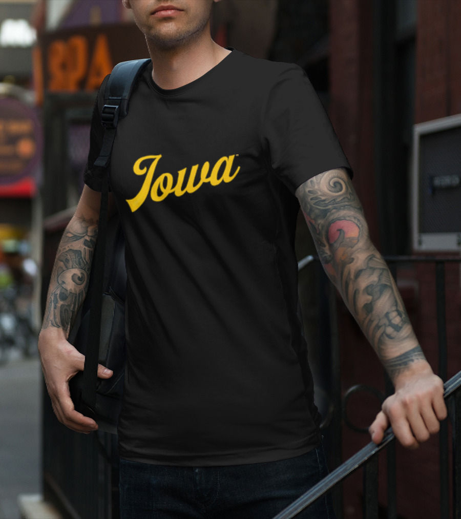 University Of Iowa Script Iowa Classic Retro T-Shirt