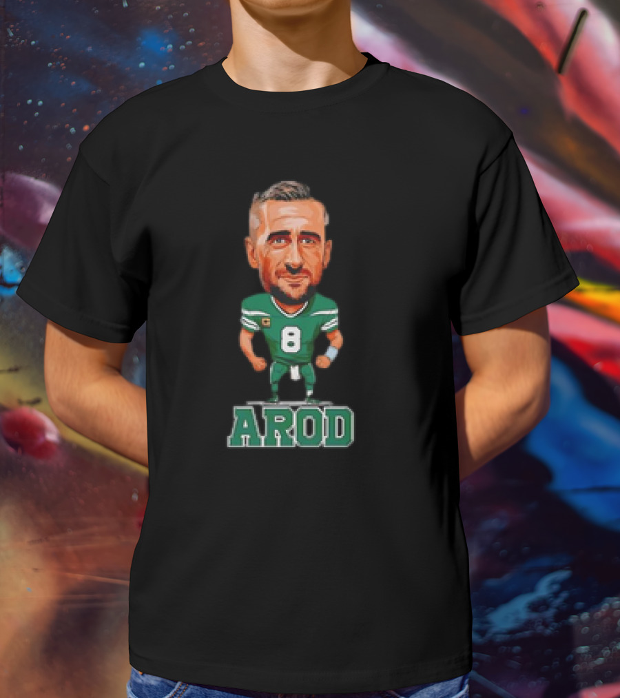 Vintage Aaron Rodgers AROD New York Jets Football Fan T-Shirt