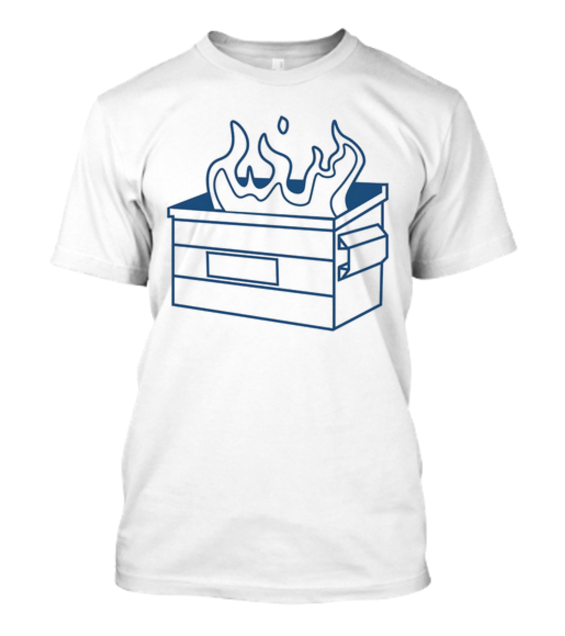 Burn It All Down Dumpster Fire T-Shirt