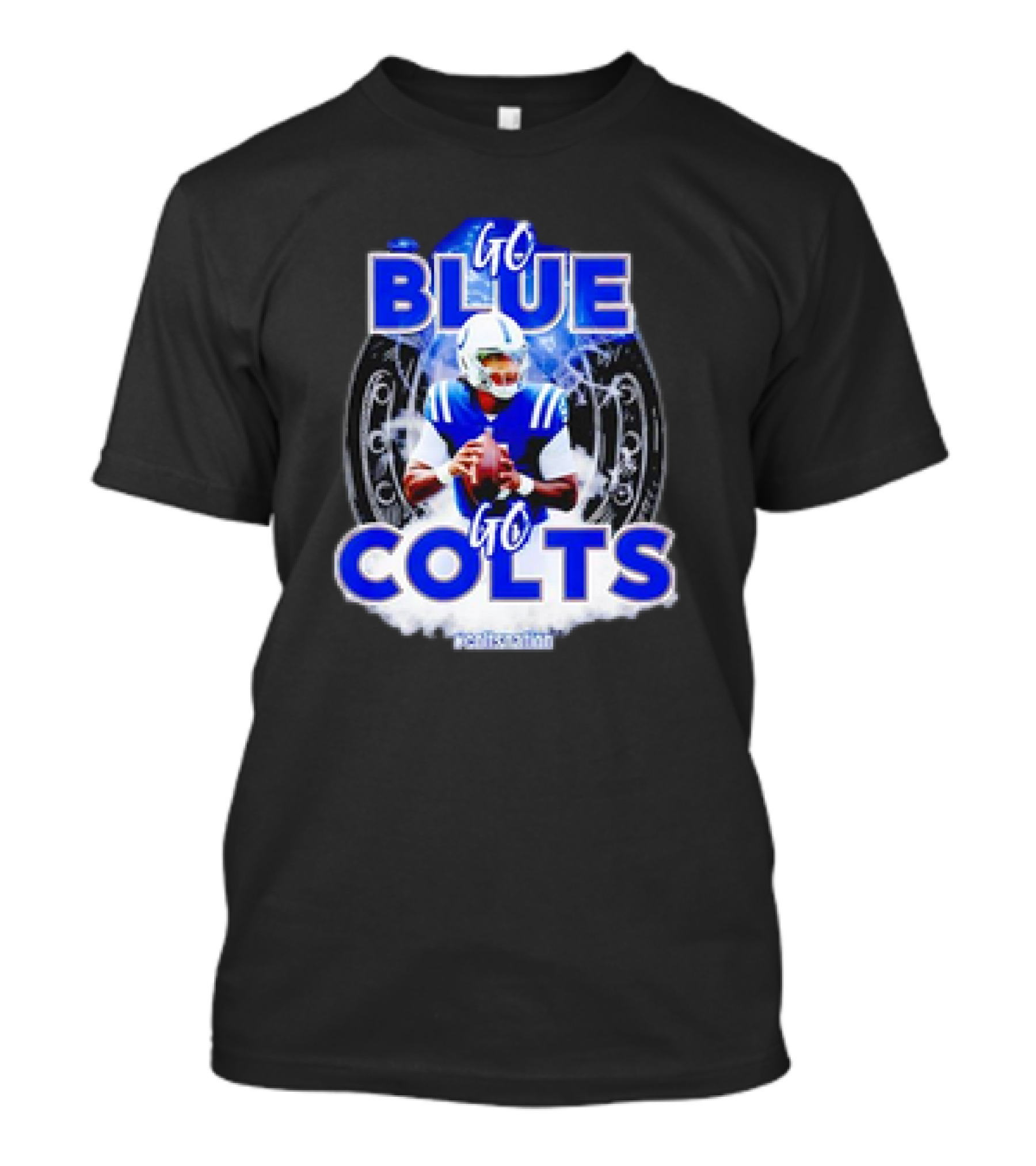 Anthony Richardson Indianapolis Colts NFL Go Blue Go Colts Football Fan T-Shirt