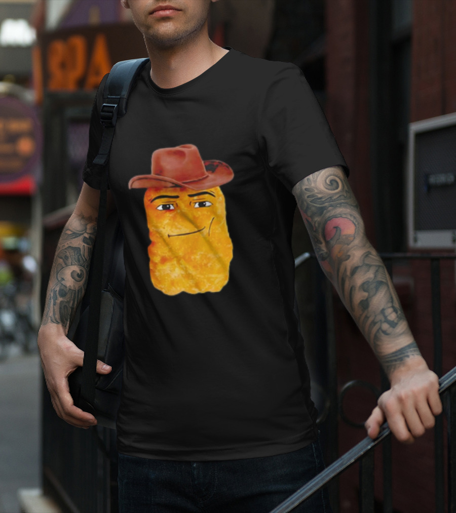 Tom Anonbirdd Cowboy Chicken Nugget Meme T-Shirt