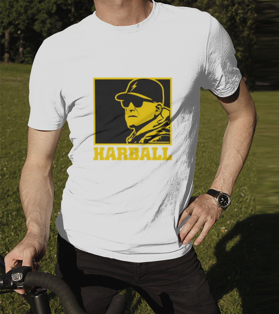 Chargers Harball NFL Royal Jim Harbaugh Los Angeles T-Shirt
