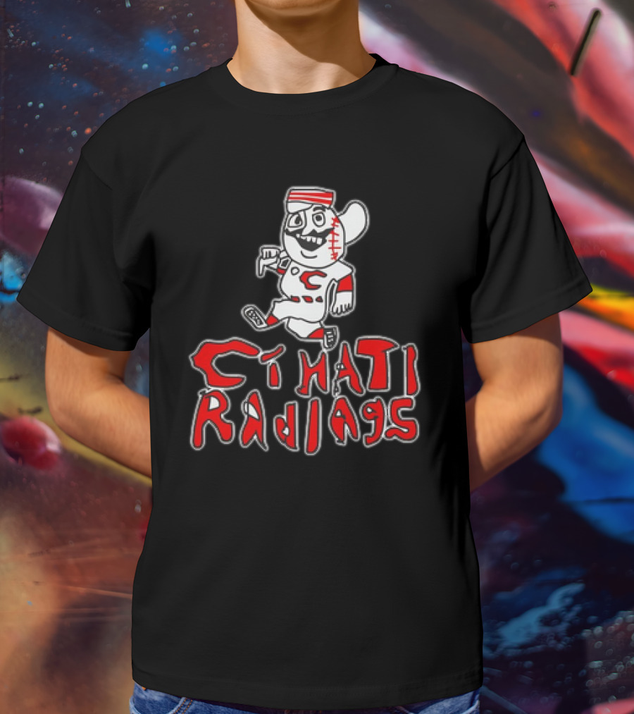 Cincinnati Radlags Baseball Mascot T-Shirt