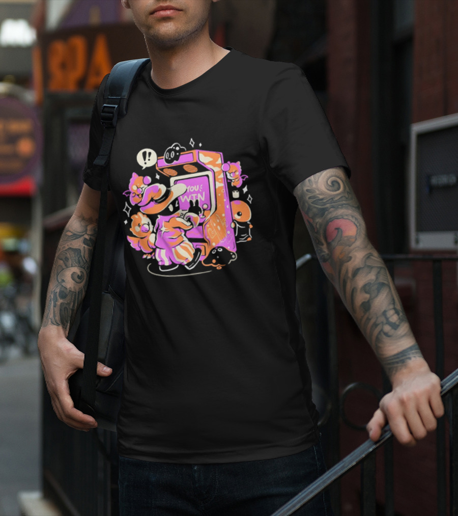 Arcade Adventure With Vivi And Friends Victory T-Shirt