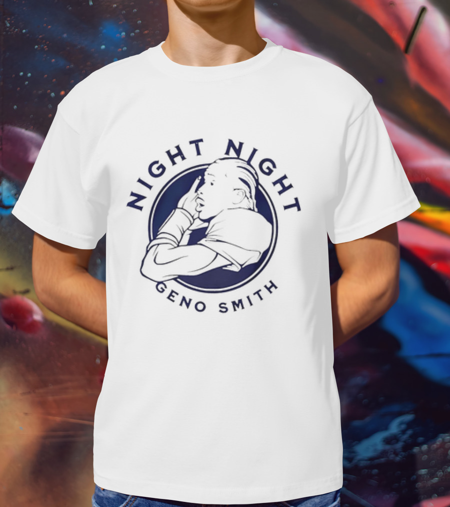 Geno Smith Night Night Seattle Seahawks Vintage T-Shirt