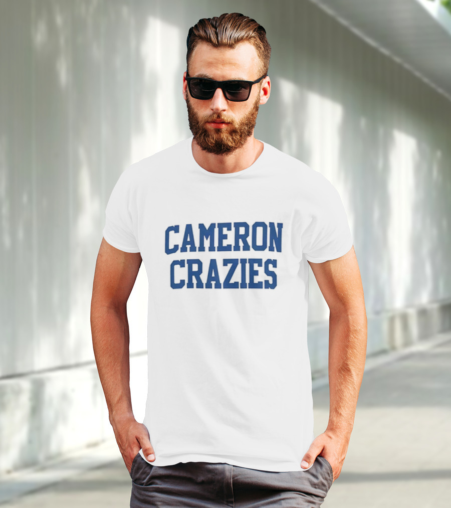 Cameron Crazies Duke Basketball Fan Spirit Enthusiasts Sports Team Supporters T-Shirt