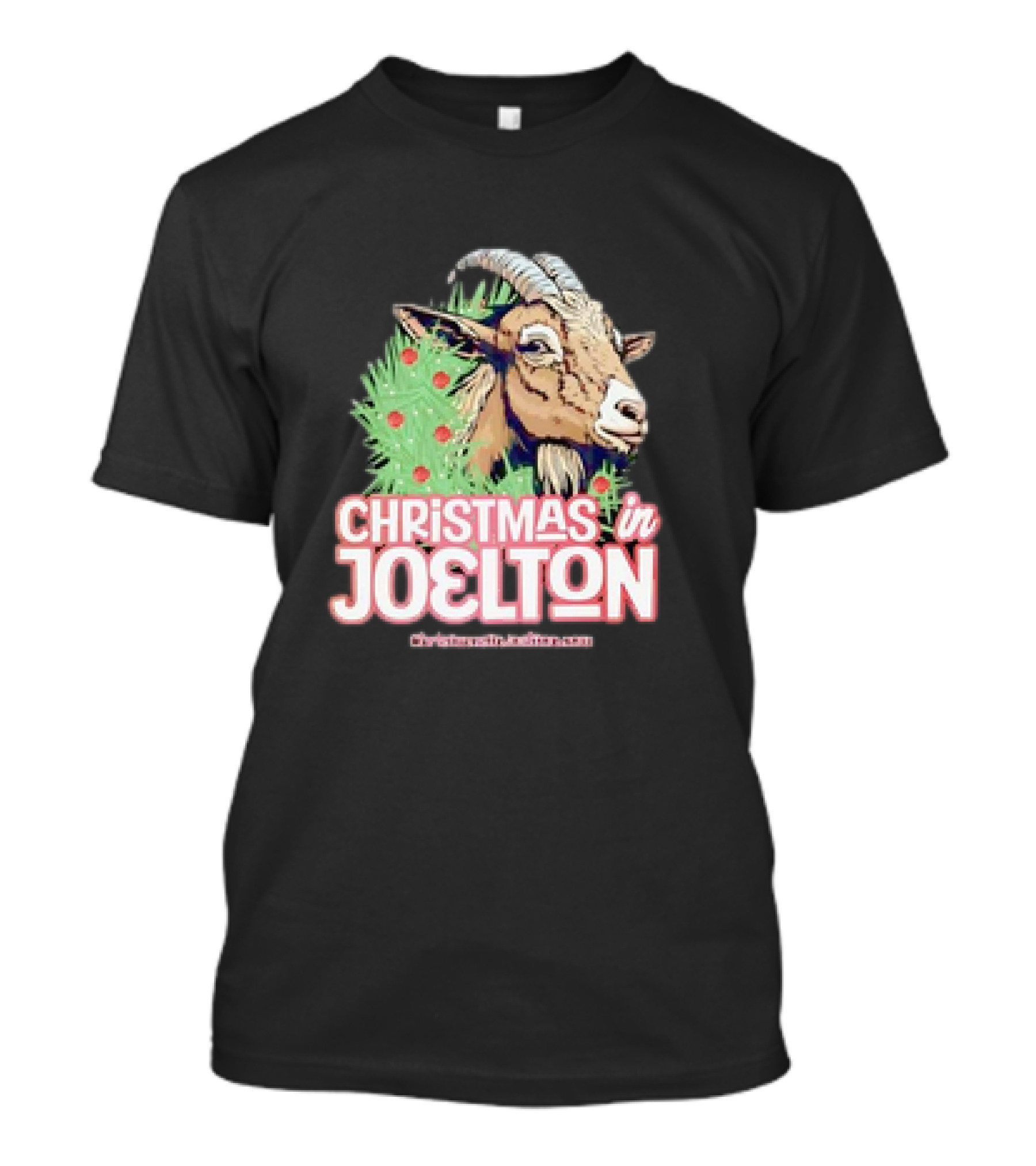 Christmas In Joelton Funny Goat Christmas T-Shirt