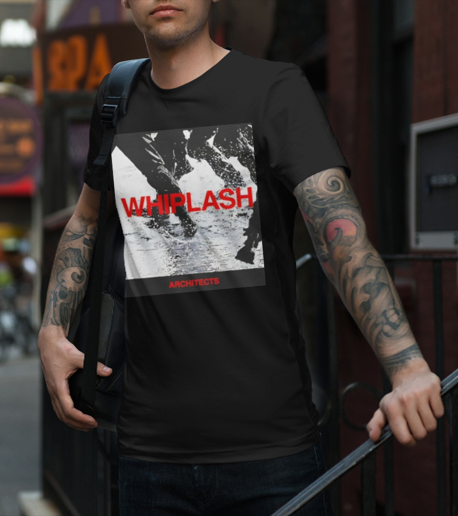 Whiplash Architects Single Black Photo Retro T-Shirt
