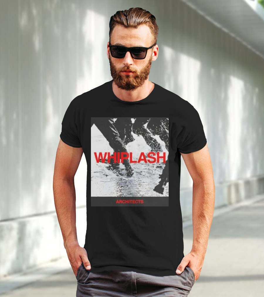 Whiplash Architects Single Black Photo Retro T-Shirt