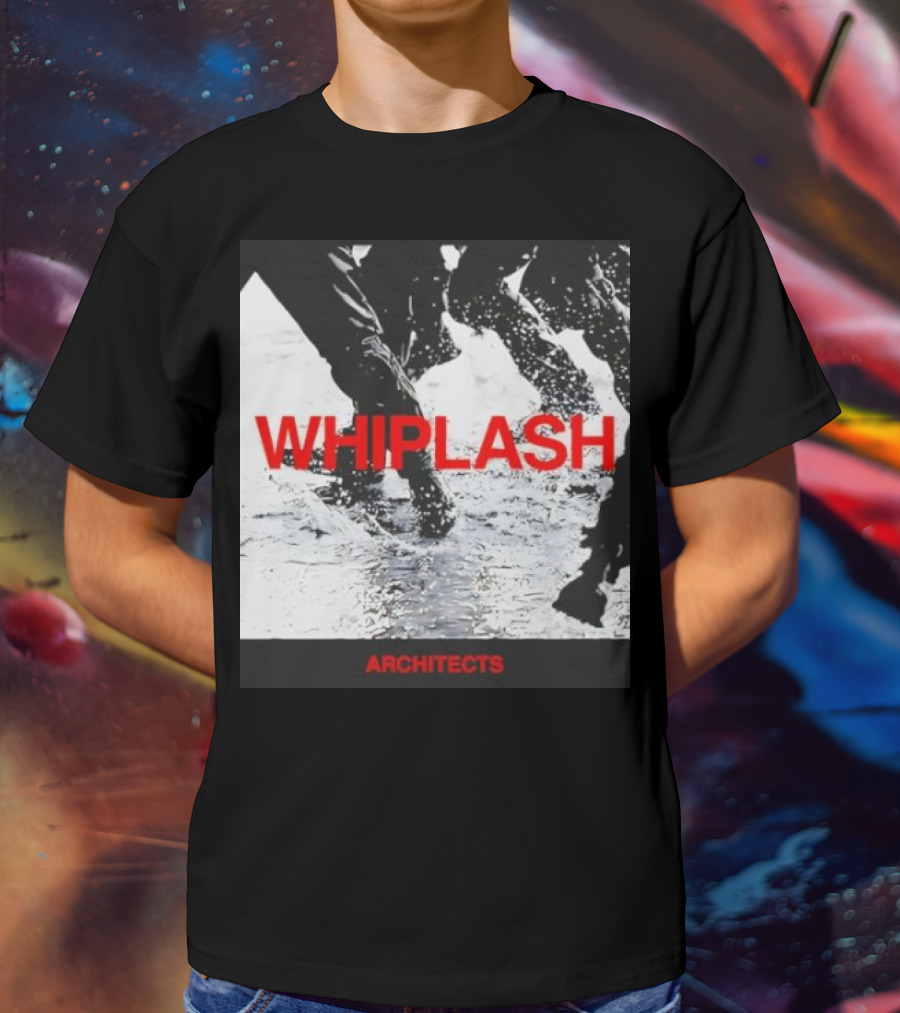 Whiplash Architects Single Black Photo Retro T-Shirt