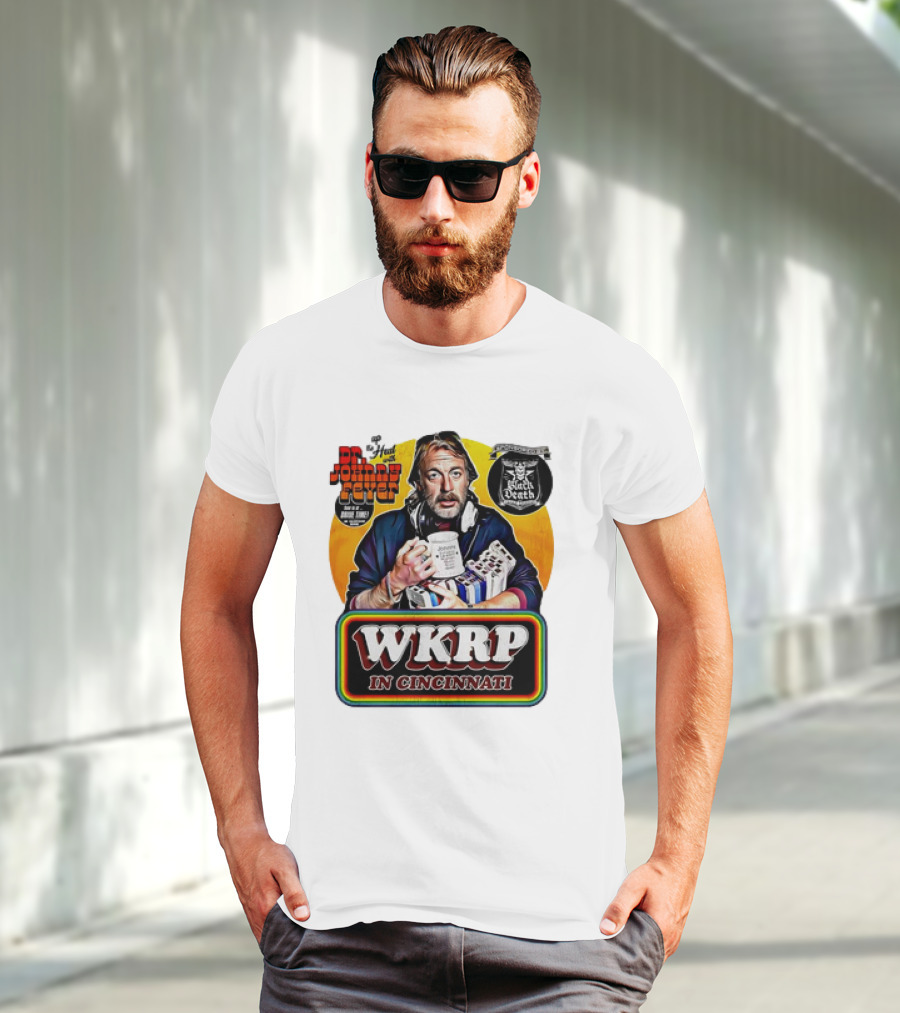 Dr Johnny Fever WKRP In Cincinnati Rock And Roll James Coffee Radio Mug T-Shirt