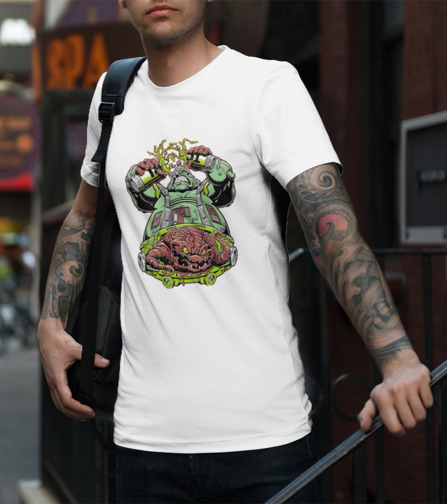 Krang Android Attack Teenage Mutant Ninja Turtles T-Shirt
