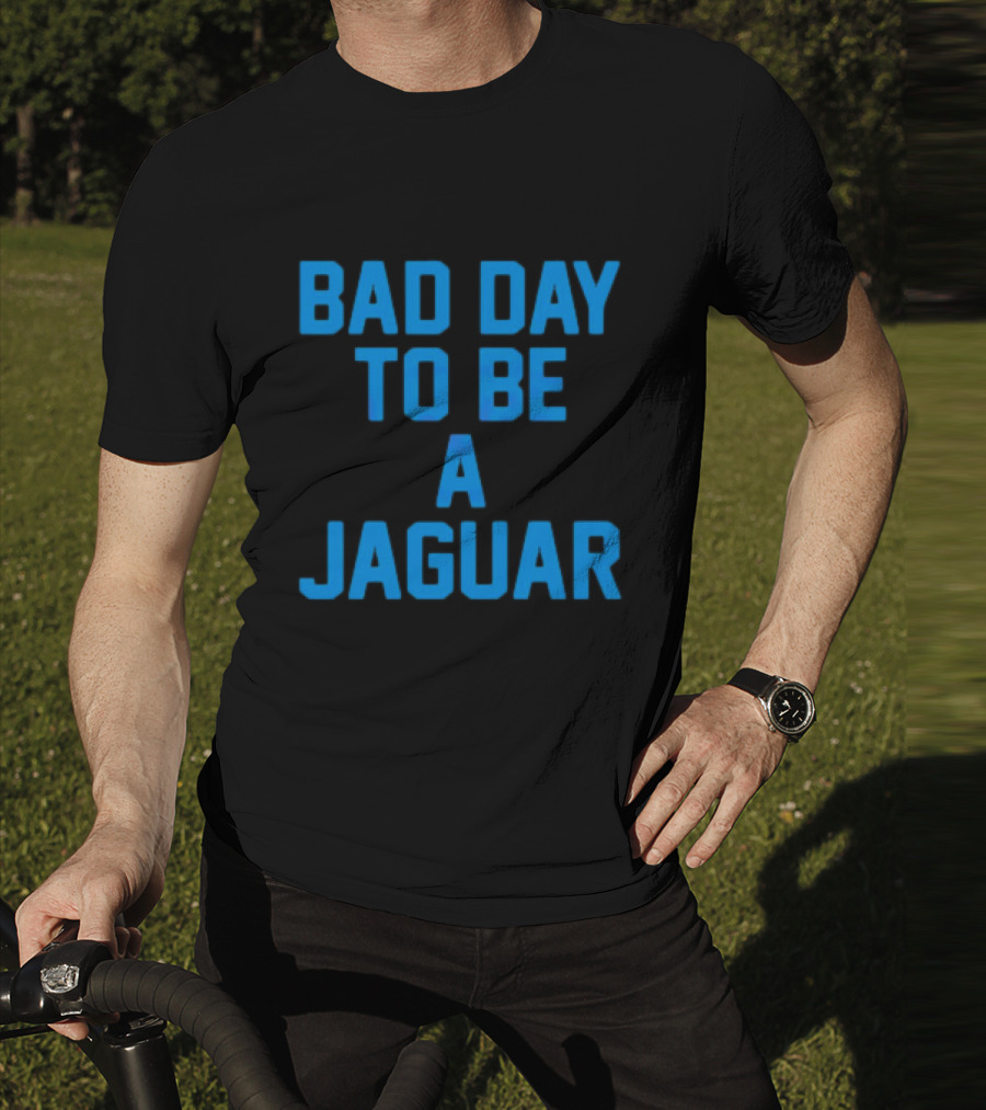 Dan Campbell Detroit Lions Bad Day To Be A Jaguar T-Shirt