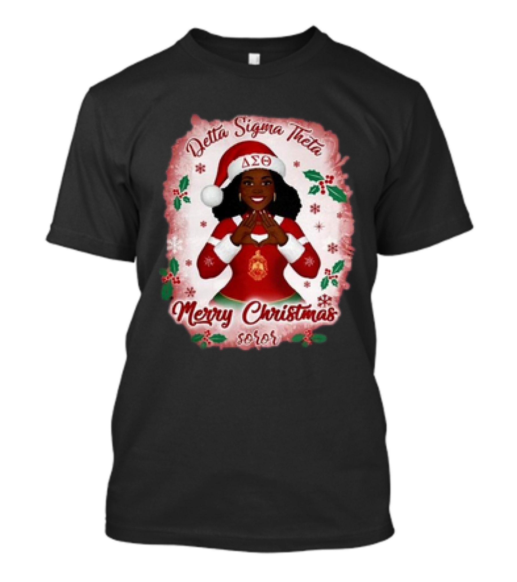 Delta Sigma Theta Merry Christmas Soror T-Shirt