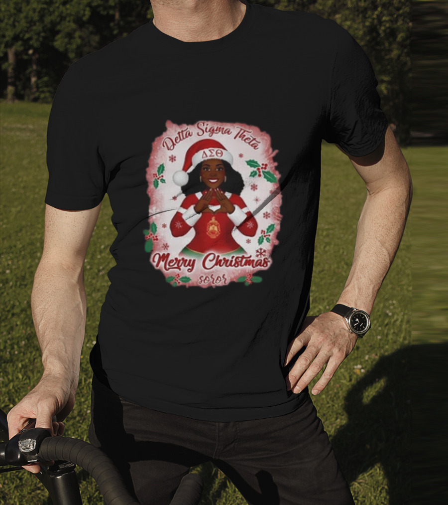 Delta Sigma Theta Merry Christmas Soror T-Shirt
