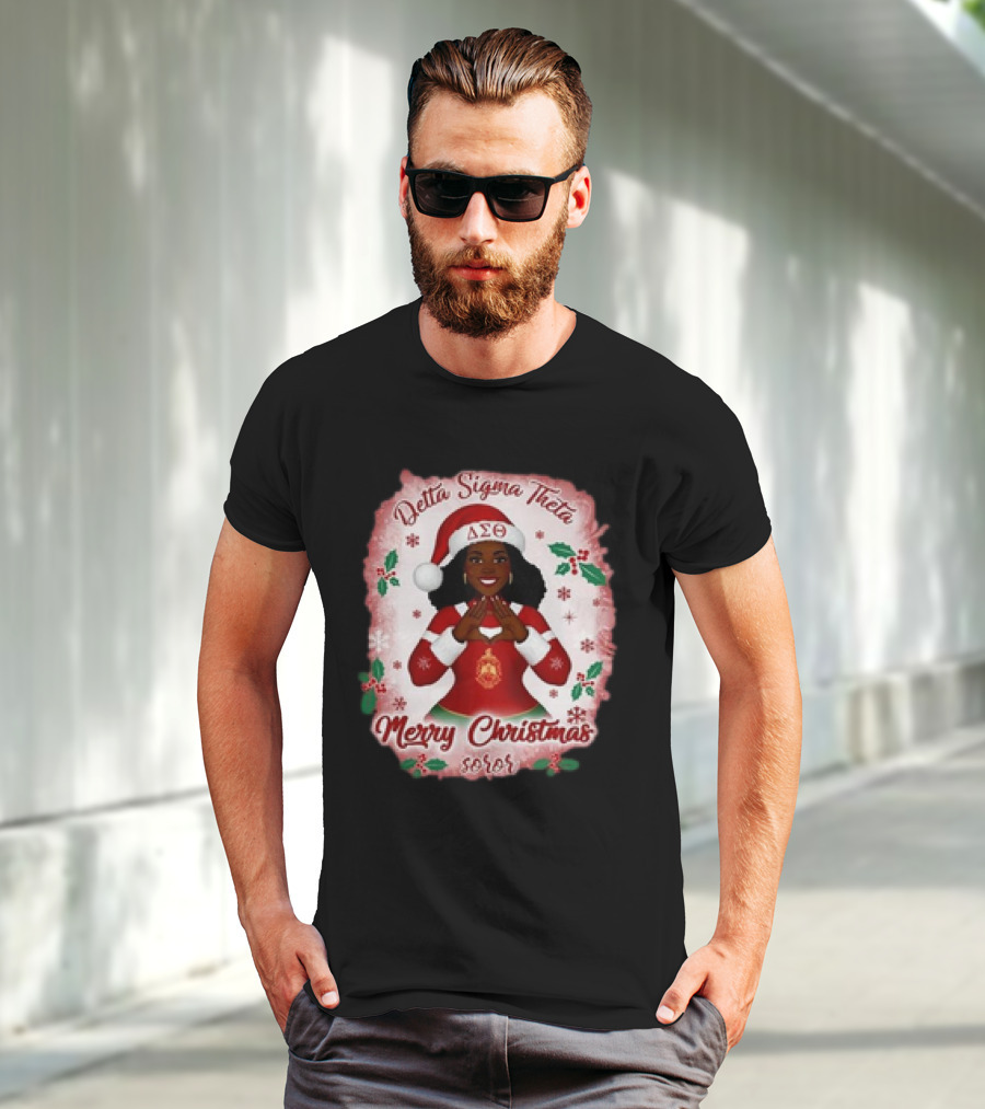 Delta Sigma Theta Merry Christmas Soror T-Shirt