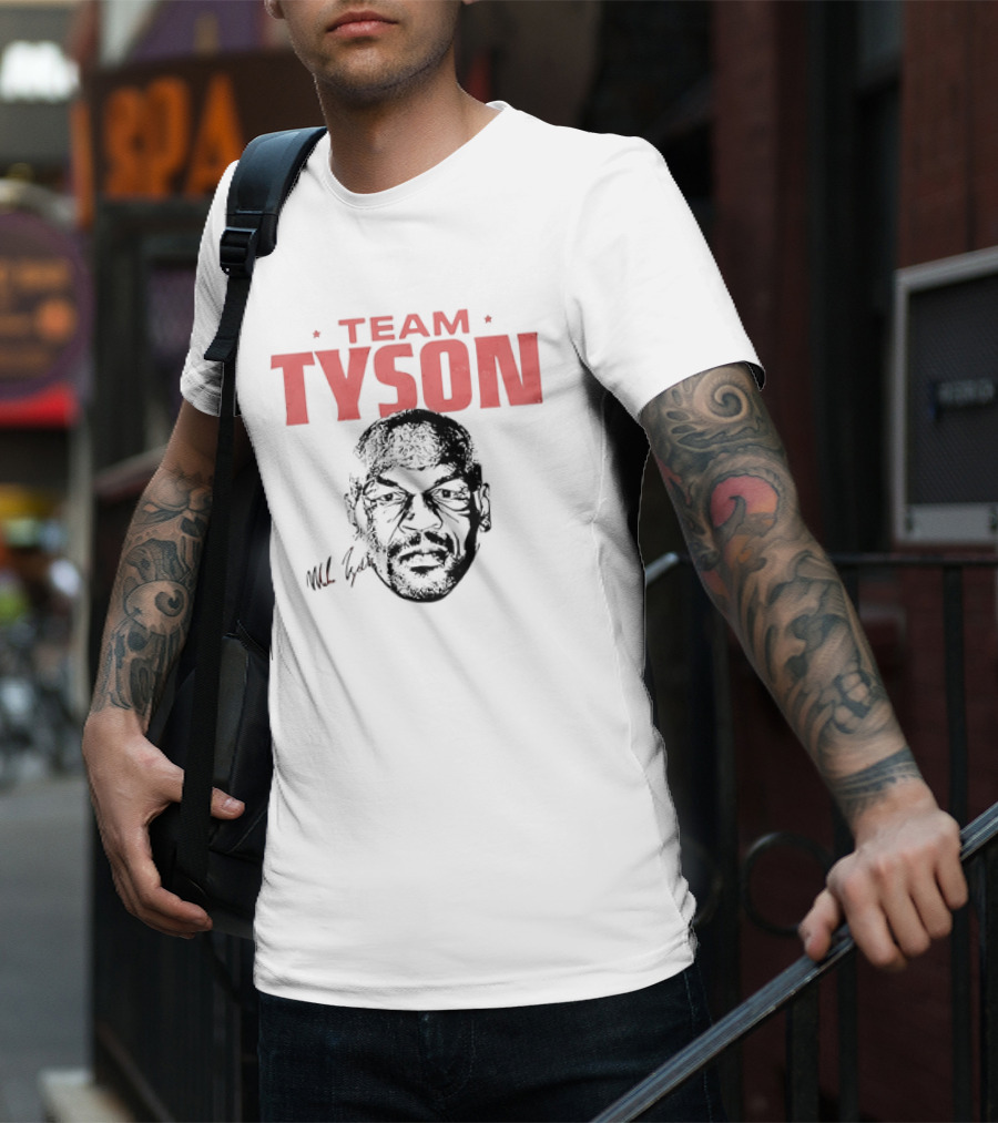 Team Tyson Legendary Boxer Tribute T-Shirt