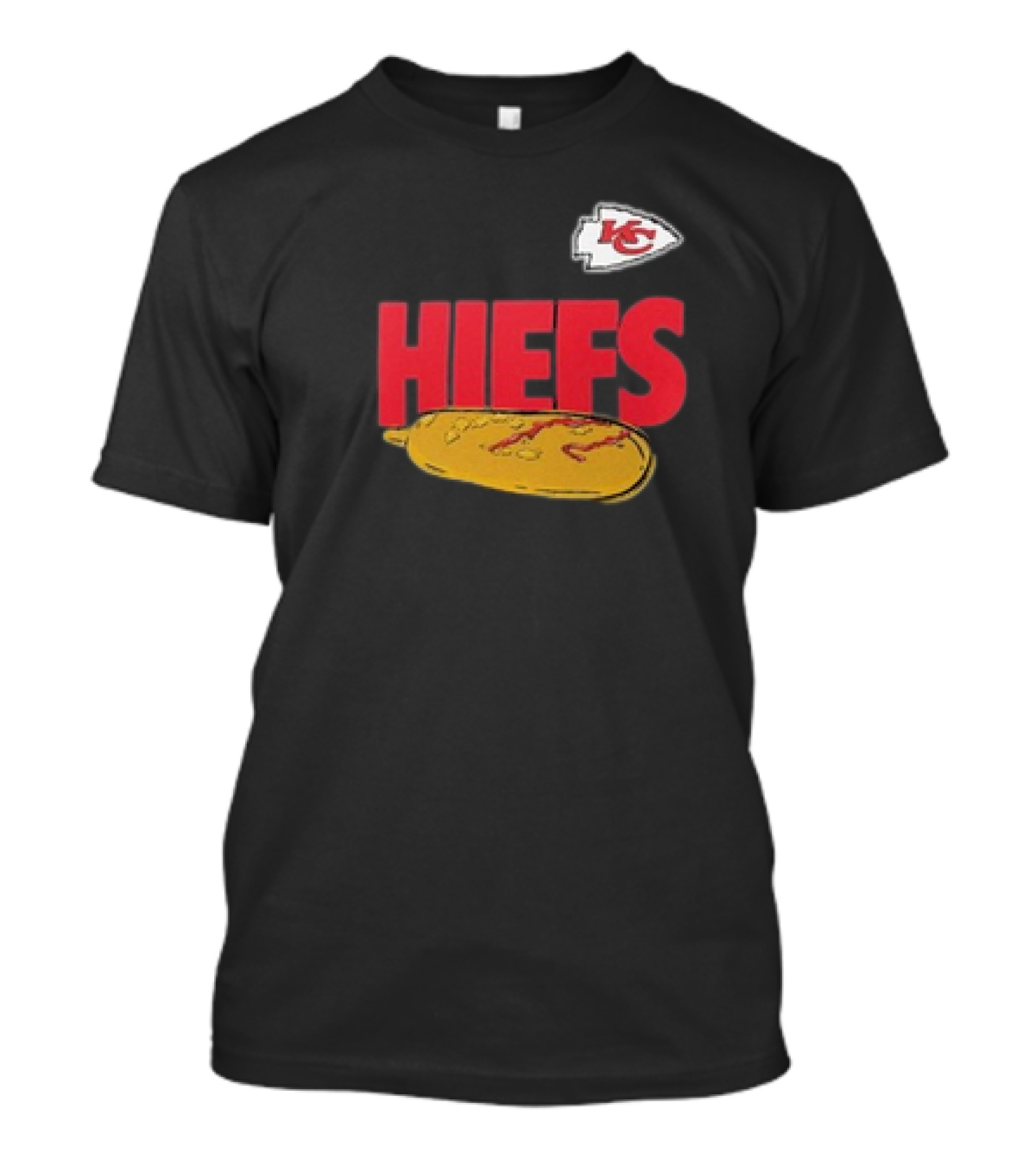 Kansas City Chiefs Hometown Hiefs Hotdog T-Shirt