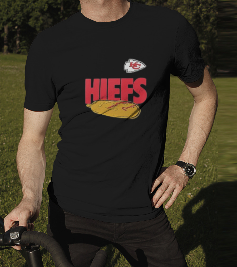 Kansas City Chiefs Hometown Hiefs Hotdog T-Shirt